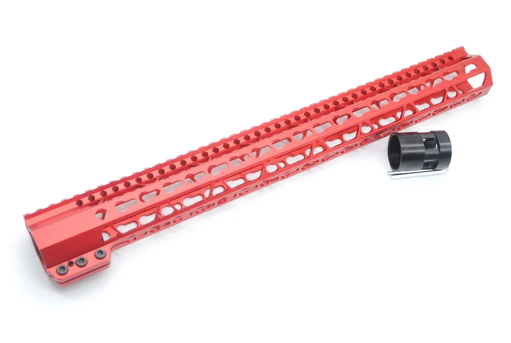 TriRock 7/9/10/11/12/13.5/15/17 ''дюймовый зажимной стиль Keymod поручень Пикатинни крепление