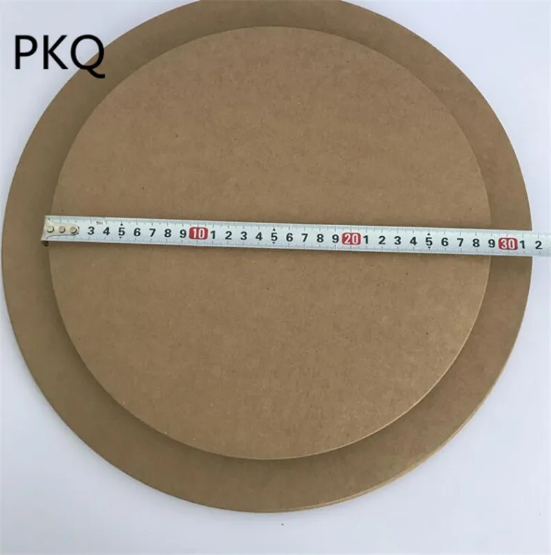 50 шт. коричневая крафт бумага круглая 150gsm/250gsm переработанная лист пустой для