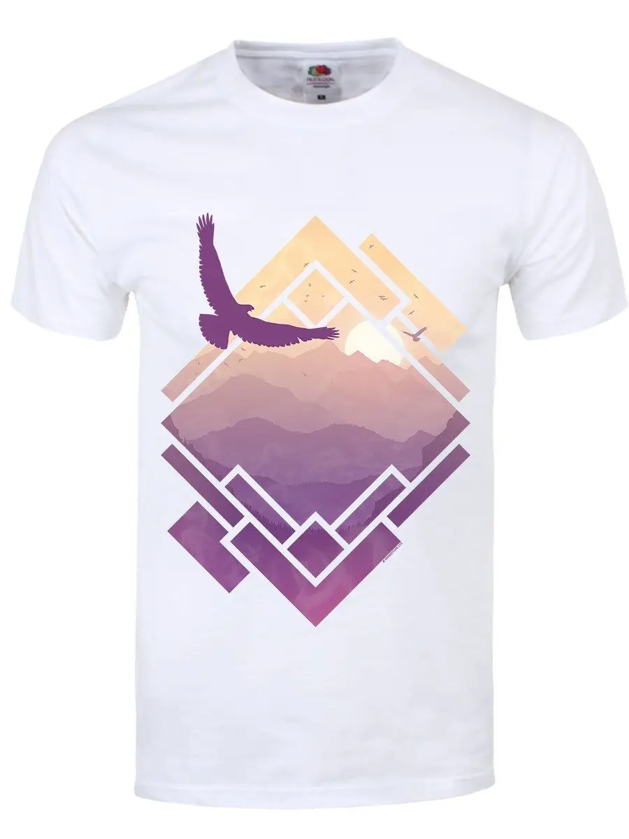 Футболка Ворон Восход Homme Blanc|hommes t-shirt|t-shirt homme |
