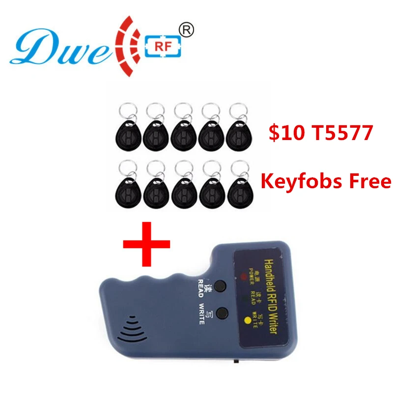 DWE CC RF 125 кГц rfid ручной считыватель записывающее устройство Дубликатор карт