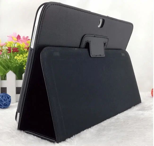 Флип чехол с подставкой для Samsung galaxy tab3 tab 3 10 1 P5200 P5210 P5220 tablet дюймов PU кожаный