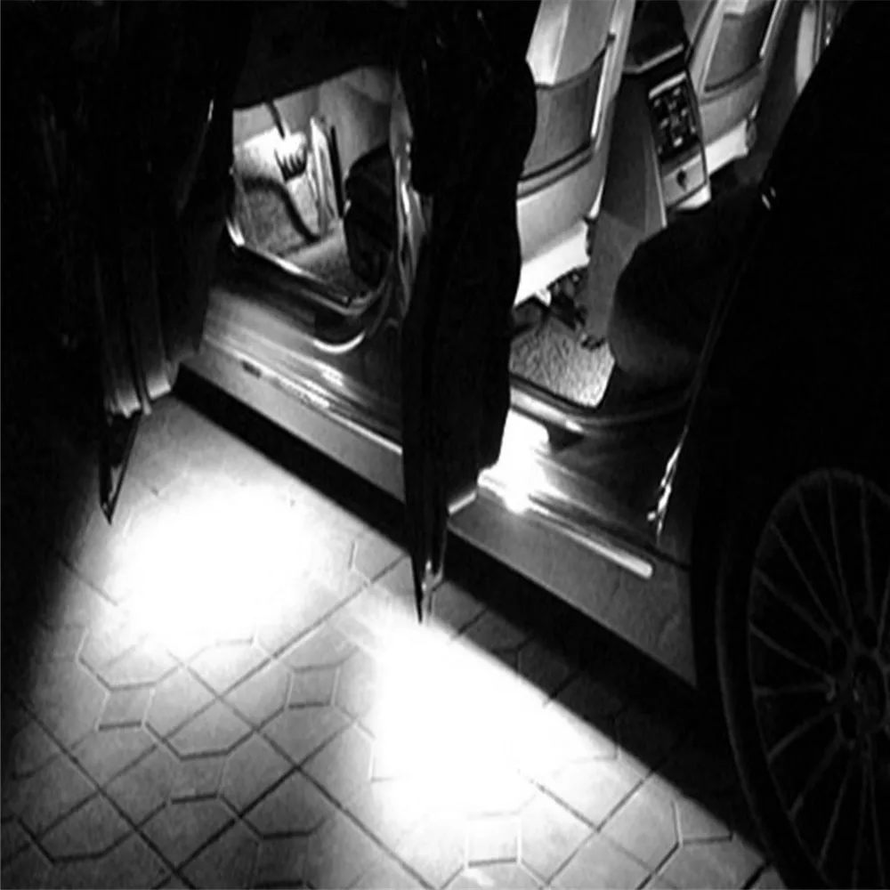 ANGRONG 2x яркий белый 18 SMD светодиодный дверной светильник для BMW E60 E61 E63 E64 E81 E87 E90 E91 E85