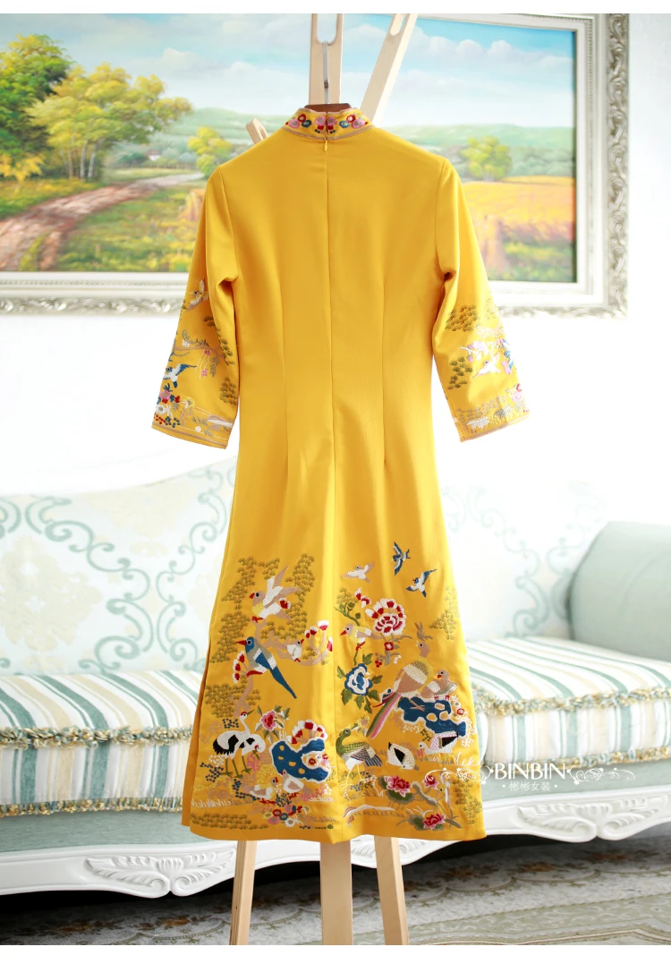 Вышитые китайские свадебные платья Чонсам для женщин|cheongsam top|traditional cheongsamtop cheongsam |