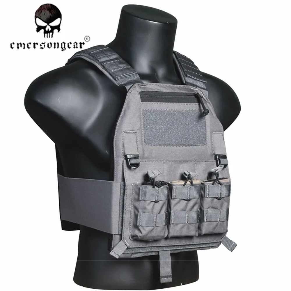 Emersongear Молл Боевой жилет 419 пластина Перевозчик EM7376 волк серый|vest plate carrier|assault