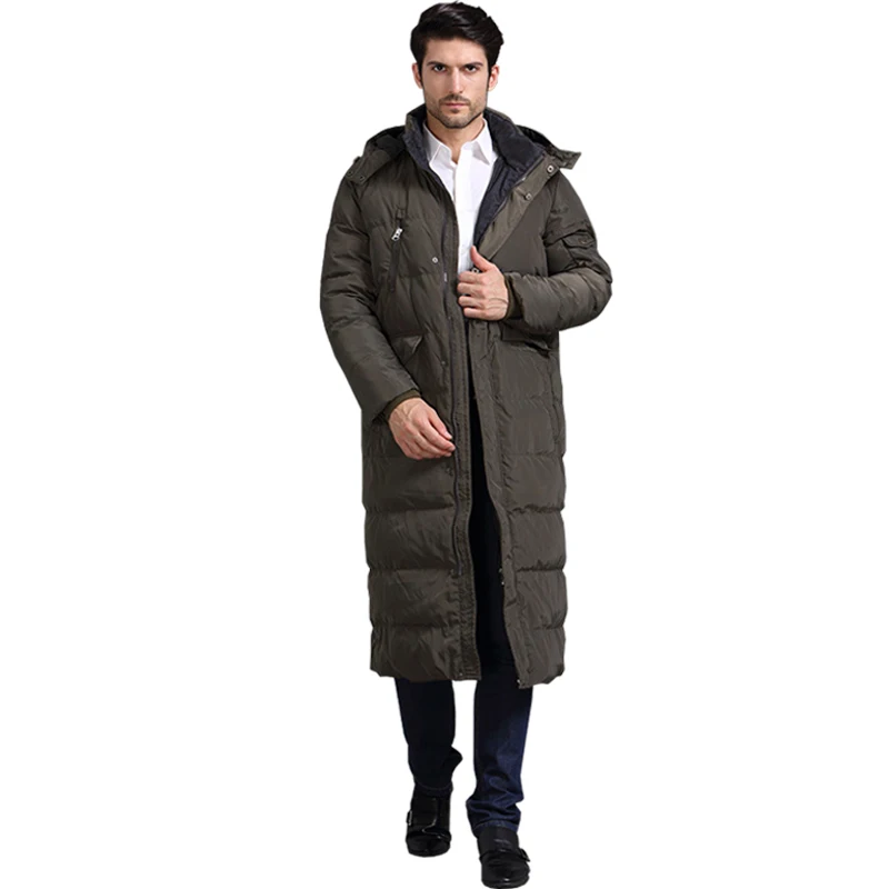 Роскошный дизайнерский Повседневный пуховик на 90% белом утином пуху зимняя