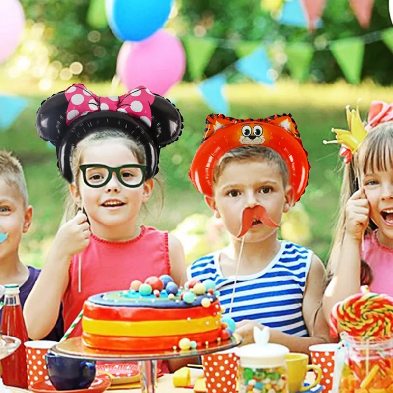 FENGRISE 10 шт. мини воздушные шарики в виде животных украшение для дня рождения