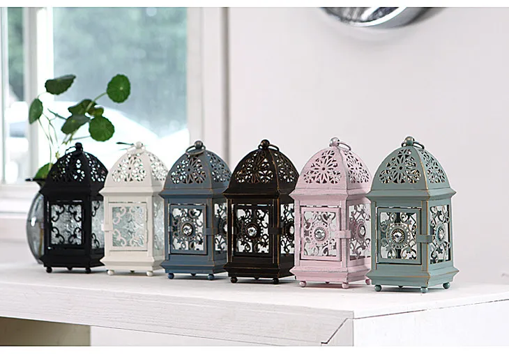 Античные подсвечники для сада украшения Свадебный декор|candle holder hanging|antique candle