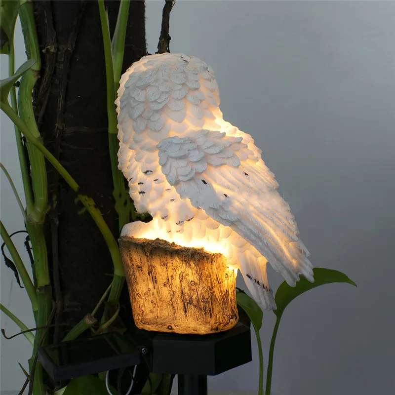 Мультяшный наружный водонепроницаемый Солнечный сад украшение|Садовые статуи и