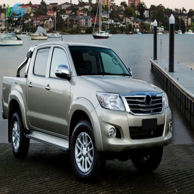 Хромированные аксессуары для Toyota Hilux крышка топливного бака из АБС-пластика