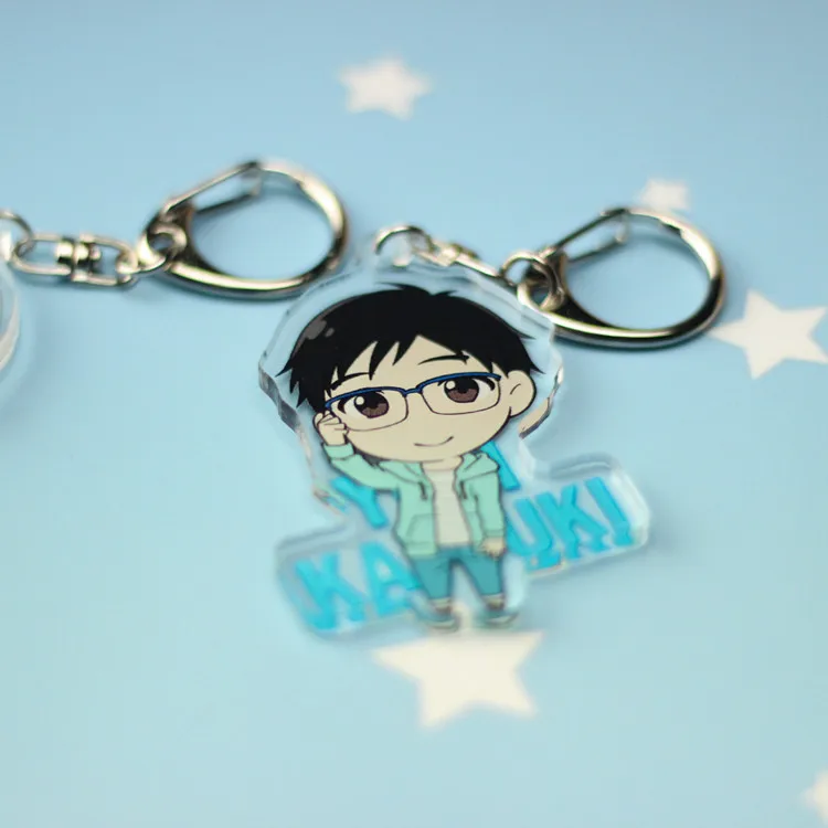 2020 Горячая Аниме Юрий на льду брелок Виктор Никифоров подвеска Katsuki Косплэй