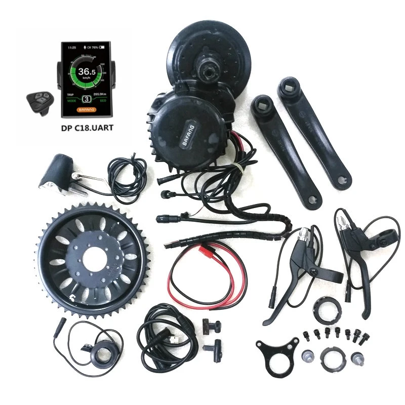 Новая версия Bafang 8Fun BBSHD Mid привод центрального моторного 48V 1000W фара для