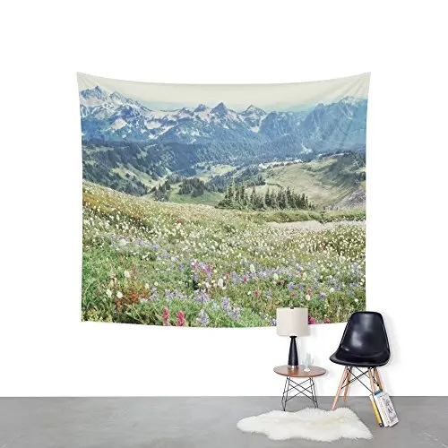 Wildflower Meadow Wall Tapestry Large | Дом и сад