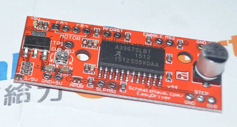 A3967 EasyDriver Шаговые двигатели Драйвер V44 Совет по развитию 3D принтеры|printer 3d|printer 3d