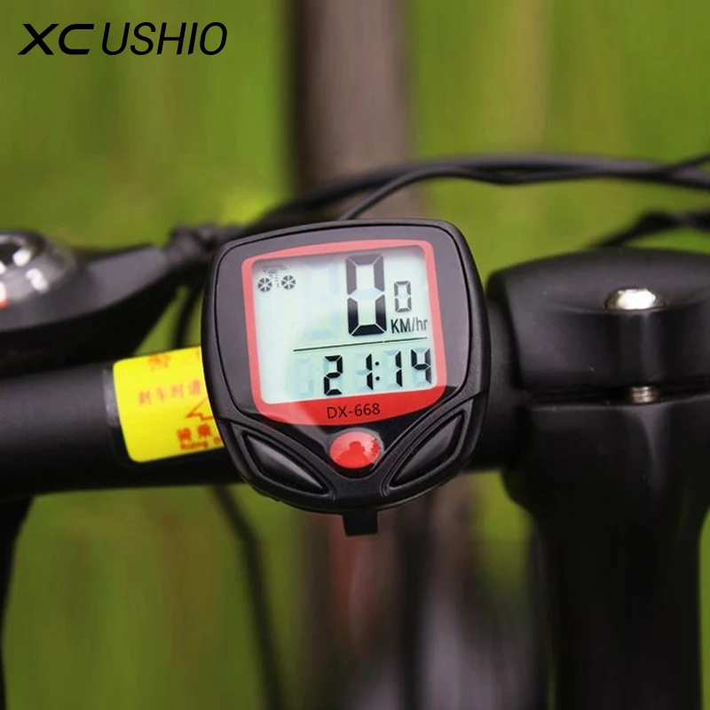 Качественный проводной водонепроницаемый цифровой измеритель скорости LCD