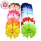 20 шт.лот, эксклюзивные заколки для волос с большим бантом, 4,5 дюйма, аксессуары для волос, 624