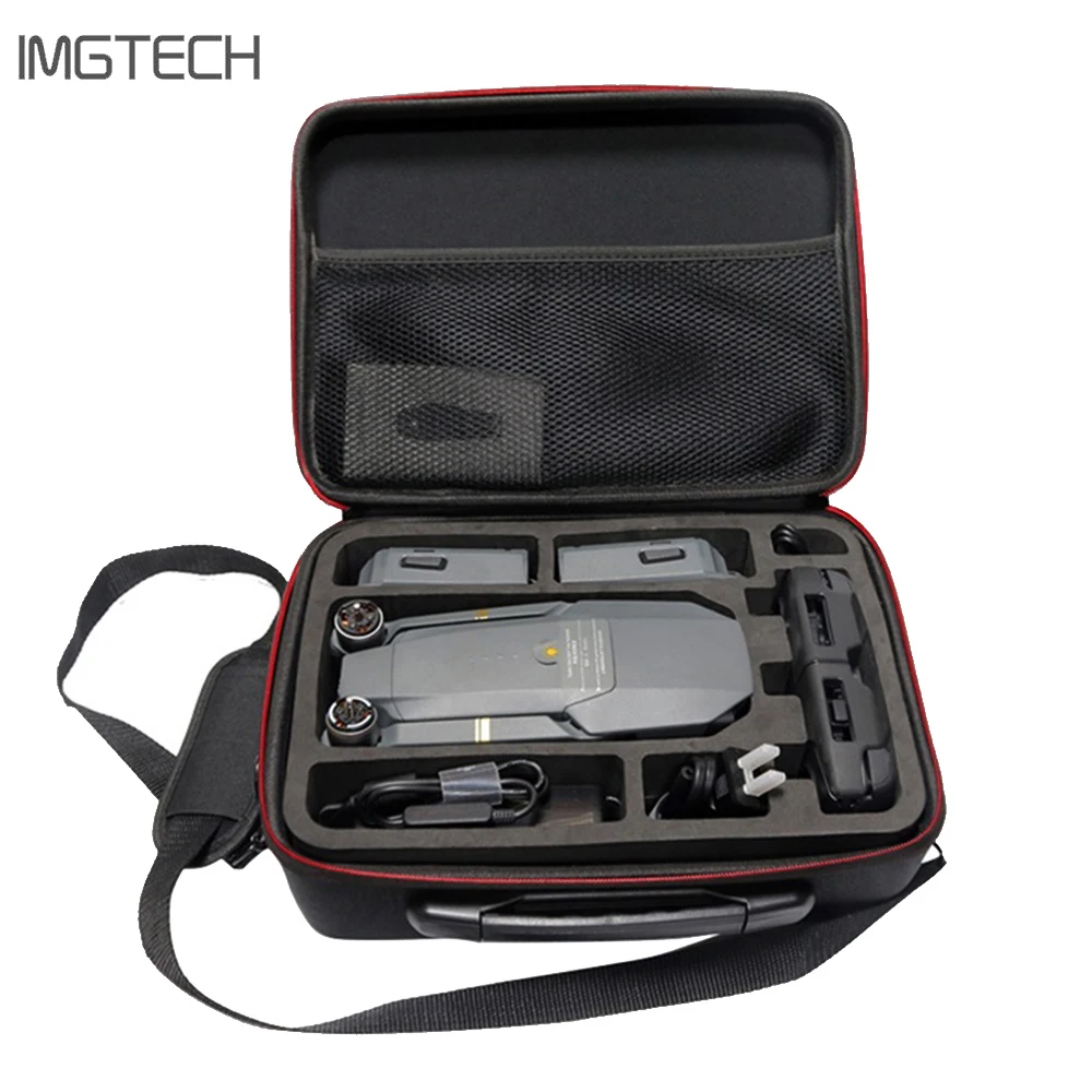 Дроны сумка для DJI Mavic Pro EVA твердая Портативная наплечный чехол хранения