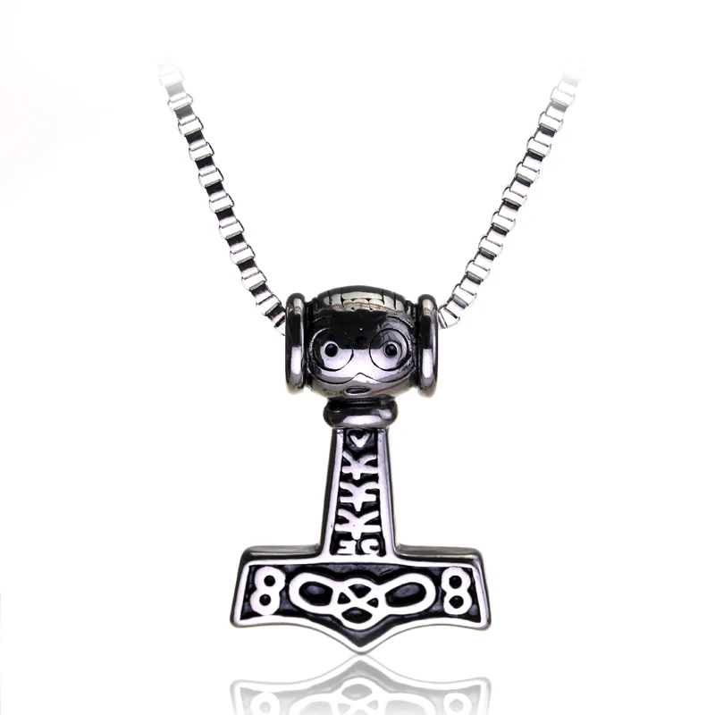 35 StyleS Necklace MJOLNIR NORSE VIKING GOD Pendant MYTHOLOGY New Jewelry for Women Men Gifts |
