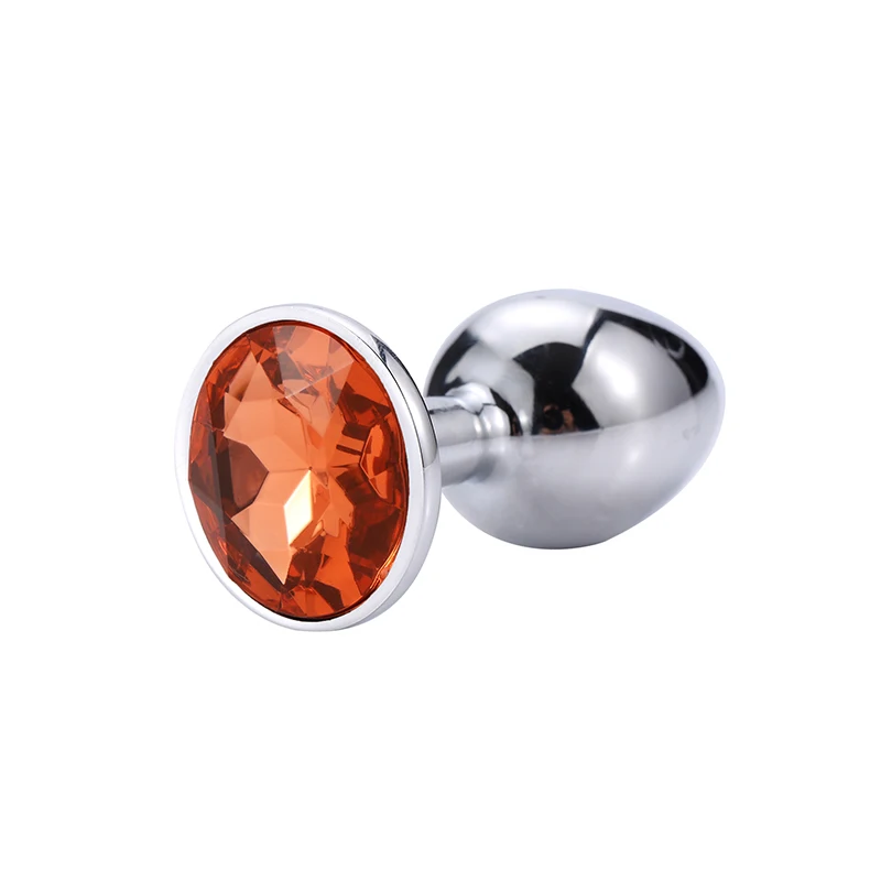 Bosly Stainless Steel Butt Plug Metal Anal Beads With Crystal Jewelry Adult Sex Toys For Men Woman Gay | Красота и здоровье