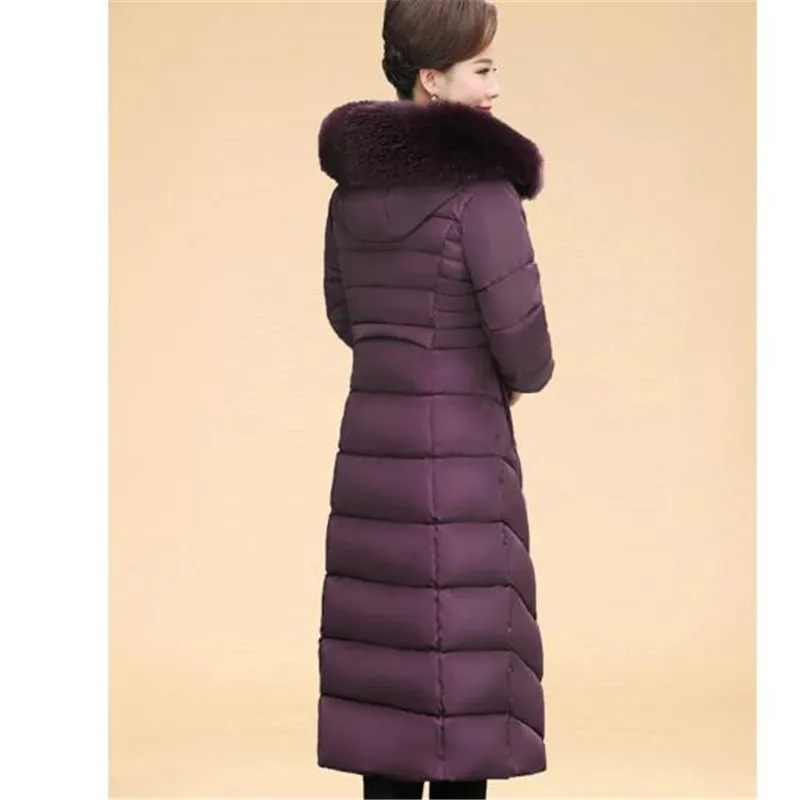 Новая куртка для женщин среднего возраста высококачественное пуховое хлопковое