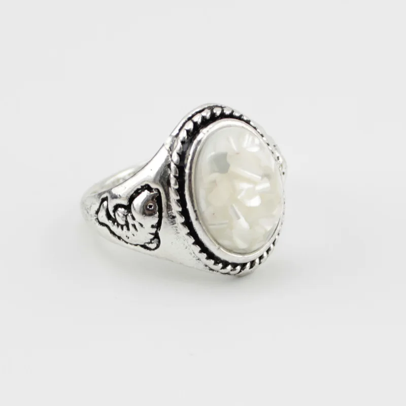 Новая мода в богемном стиле винтажном Натуральная раковина милая Большие кольца