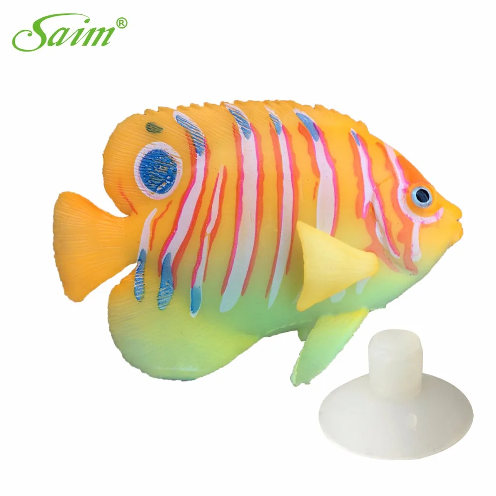 9 3 см Saim Робот Рыба аквариумное украшение для аквариума Искусственная резина
