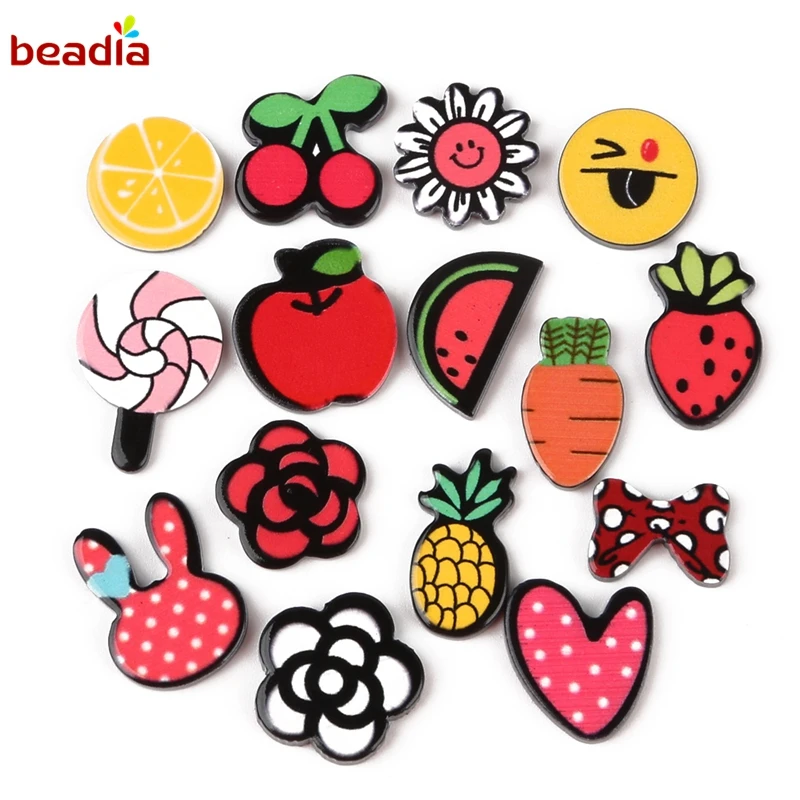 Пластиковая акриловая подвеска без отверстия для самостоятельного изготовления