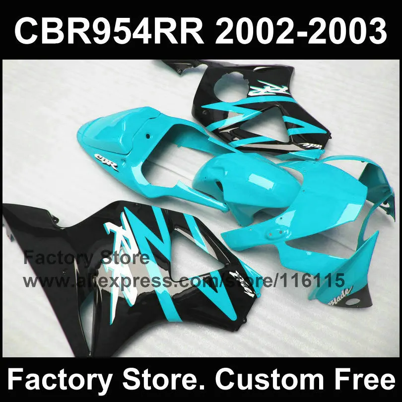 100% новый комплект обтекателей для HONDA CBR900RR fireblade обтекатель CBR 954 2002 2003 CBR954 02 03