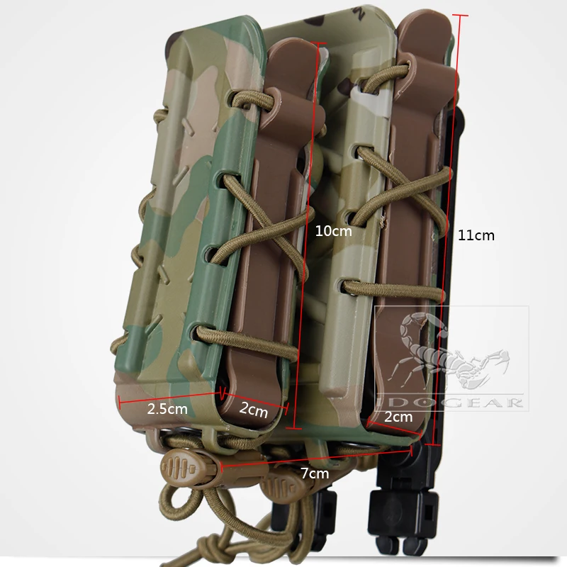 TMC Mag Pouch 5,56 мм 7,62 мм винтовка журнал сумки Molle тактический страйкбол 9 мм пистолет держатель TMC поли Перевозчик охотничий полимер