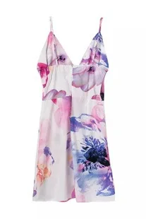 Deusa Moda Women Beach Dress Flower Sundresses Deep V Neck Print Sexy Mini Backless Party Club Bodycon Tunic Vestidos 2015 | Женская