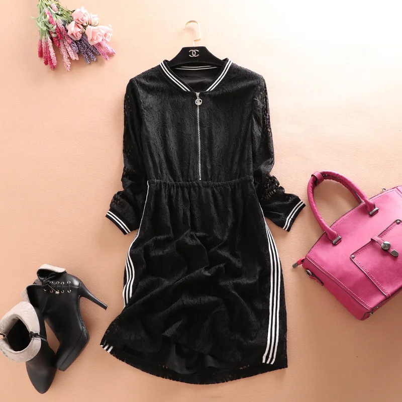 Zanzea оптовая продажа Комплект одежды на осень кружева крючком с длинными рукавами