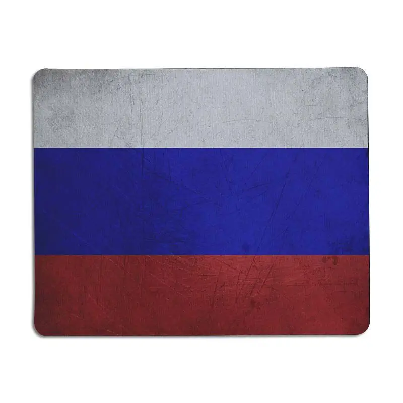 MaiYaCa российский флаг красивый коврик для мышки в стиле аниме Размеры 25X29cm игровые