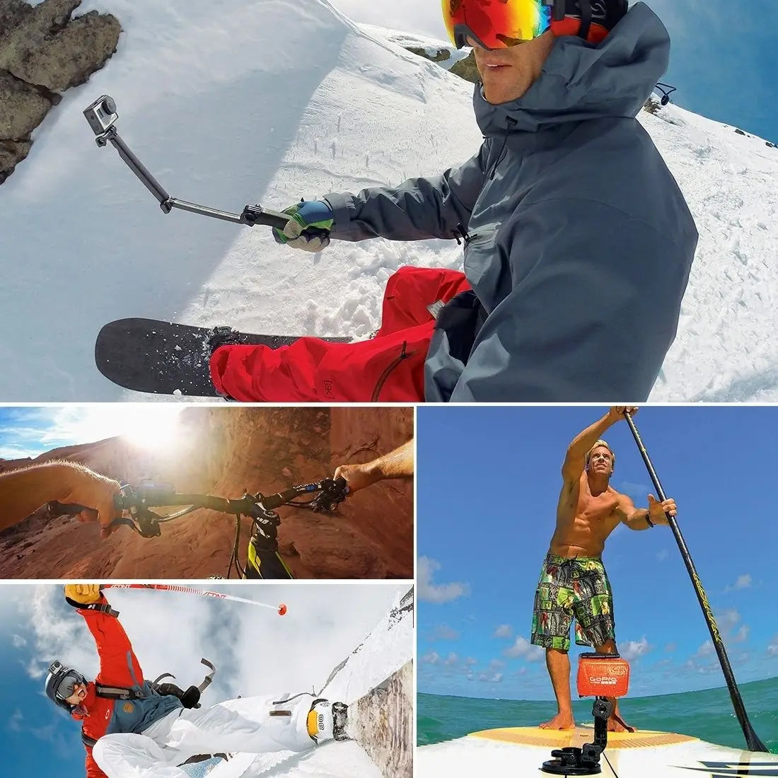 PULUZ пластиковая ручка для большого пальца стандартный длинный винт + короткий