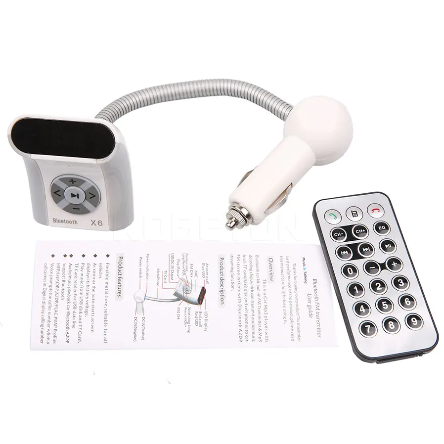 Новейший Bluetooth Автомобильный MP3-плеер fm-передатчик автомобильный комплект радио