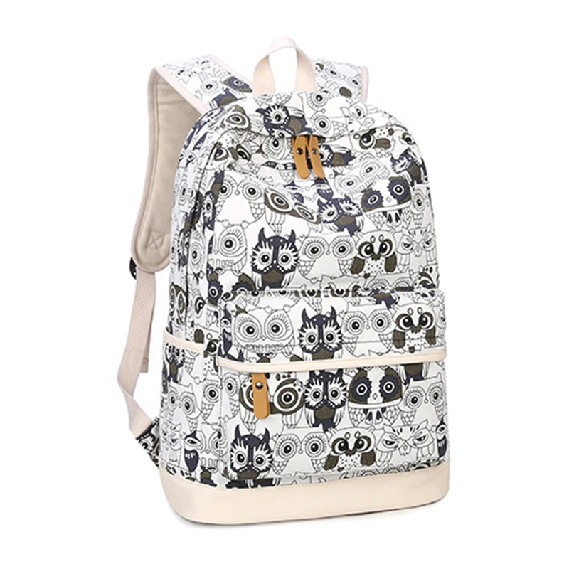 Комплект из холщового рюкзака и сумки для книг девочек-подростков | Багаж