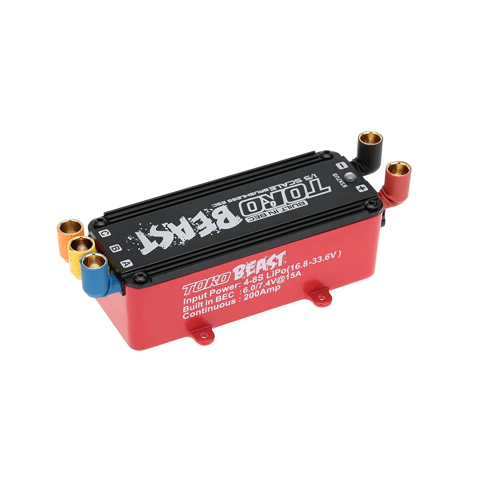 SKYRC Toro Beast top 200A 1/5 автомобиль встроенный BEC бесщеточный ESC, 1/5 EX 200A ESC