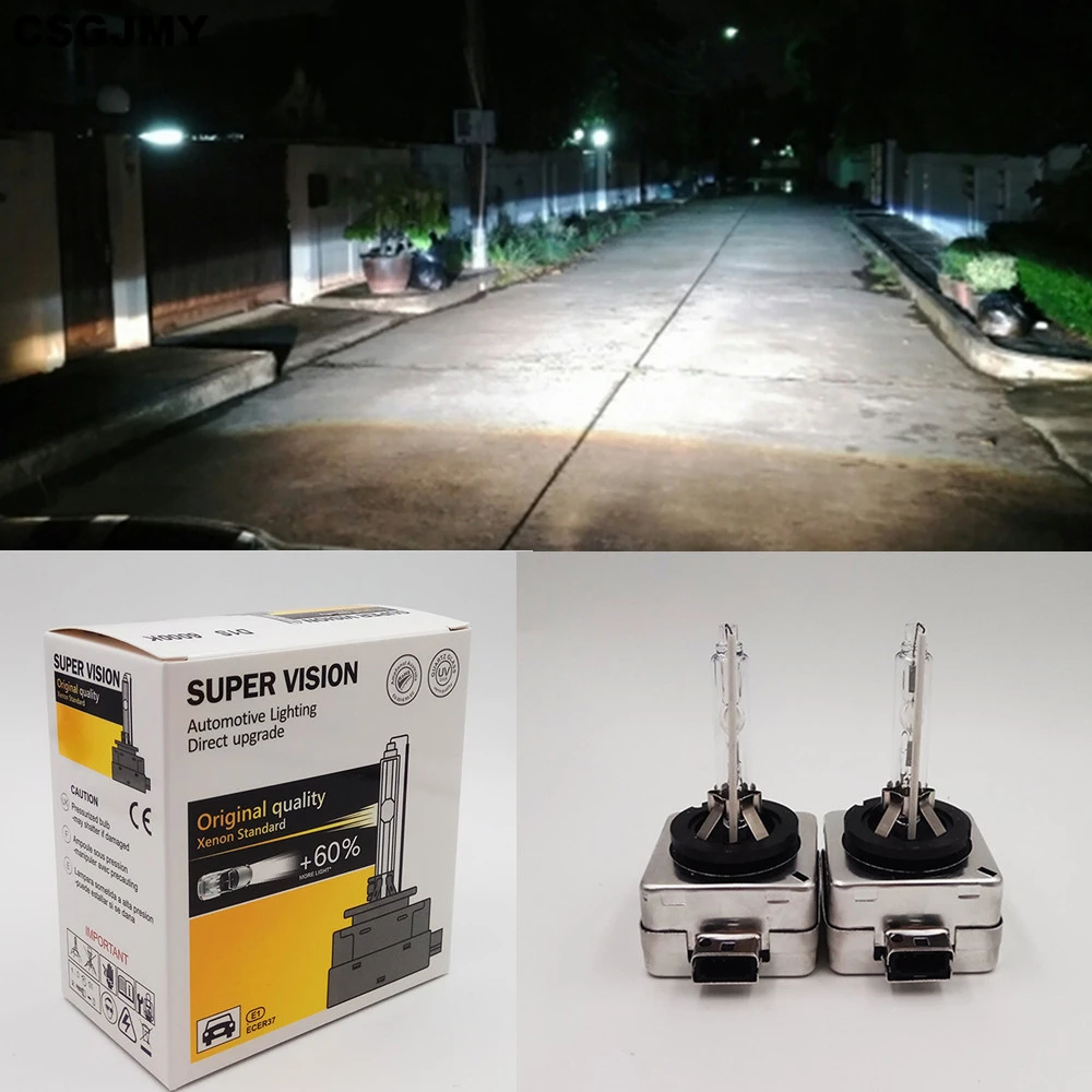 2PCS D1 D2 D3 D4 HID Bulb CBI xenon headlight bulb D1S D2S D3S D4S D2C D1R D2R D3R D4R headlamp 4300K 6000K 8000K 10000K | Автомобили и