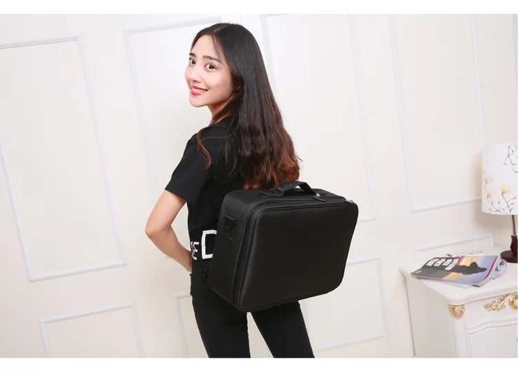 Женская сумка высокого качества профессиональная для хранения косметики