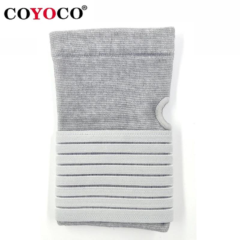 1 шт. Pressurizable повязки Напульсник для защиты рук браслет COYOCO профессиональные спортивные Напульсники опора для запястий серый