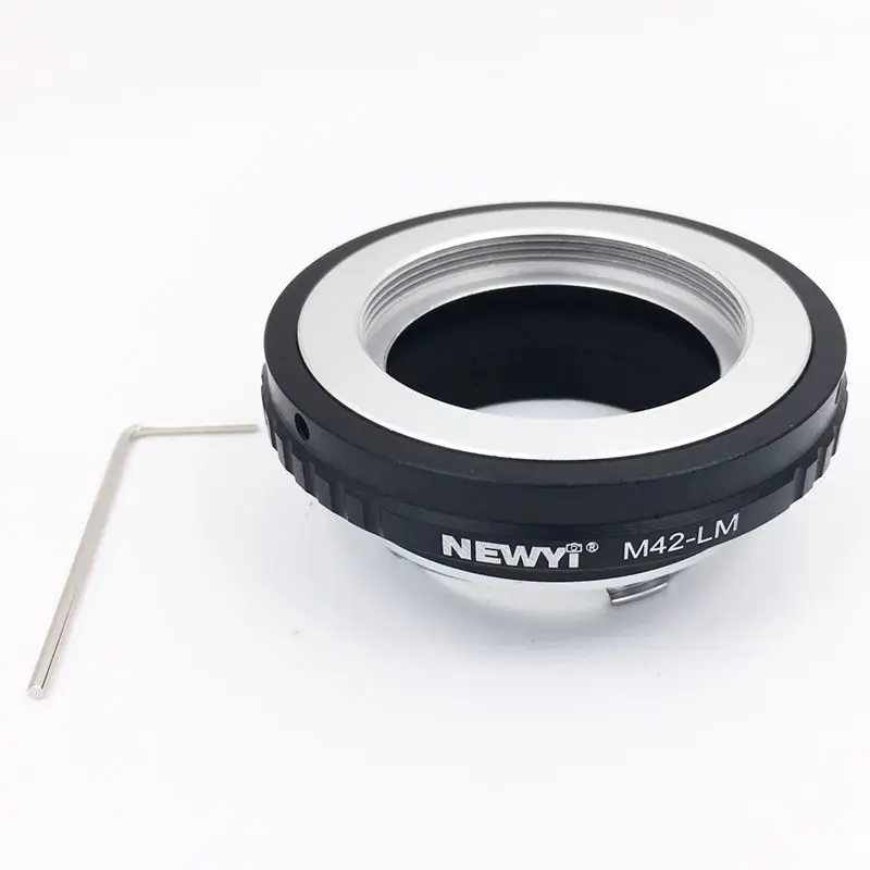 Адаптер NEWYI M42-LM для объектива M42 камеры Le ica M LM M9 с TECHART LM-EA7 адаптер camera M24 |