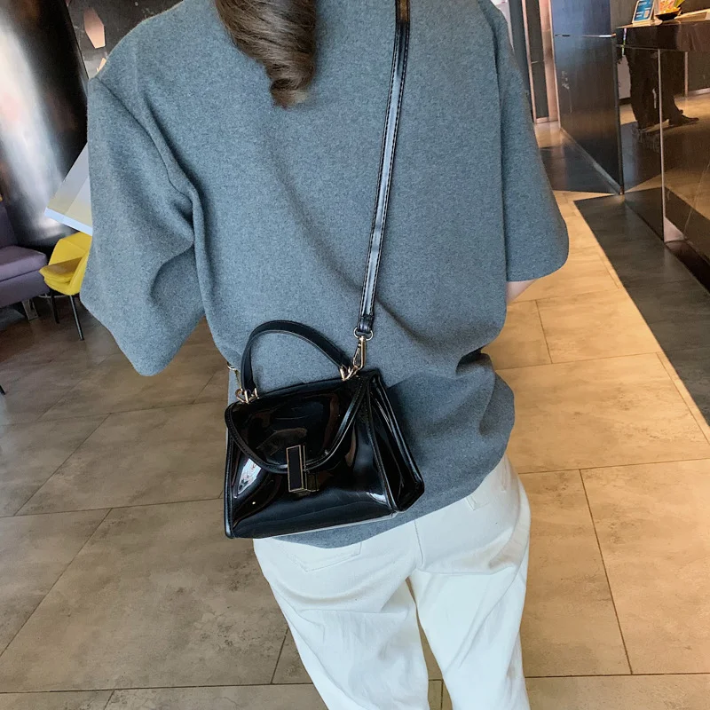 Модные женские туфли прозрачная сумочка PU маленькая сумка курьерские сумки леди