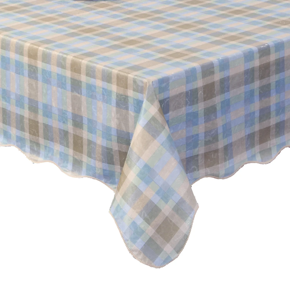CZ005 фланелевая виниловая скатерть Водонепроницаемая продолговатая декоративная