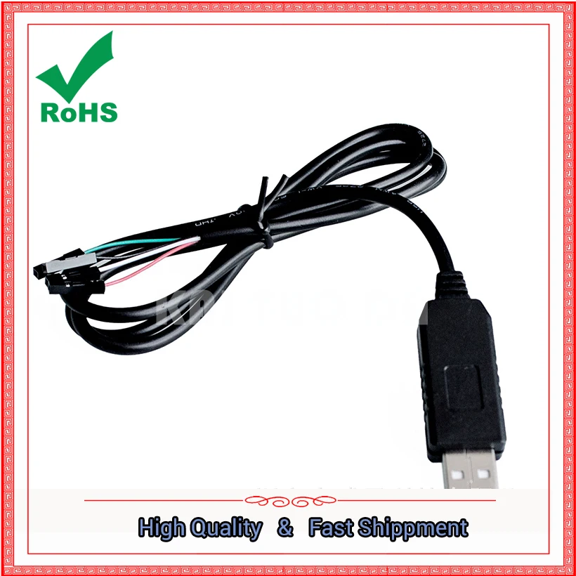 Черный PL2303HX USB к ttl RS232 модуль обновления в последовательную загрузочную линию