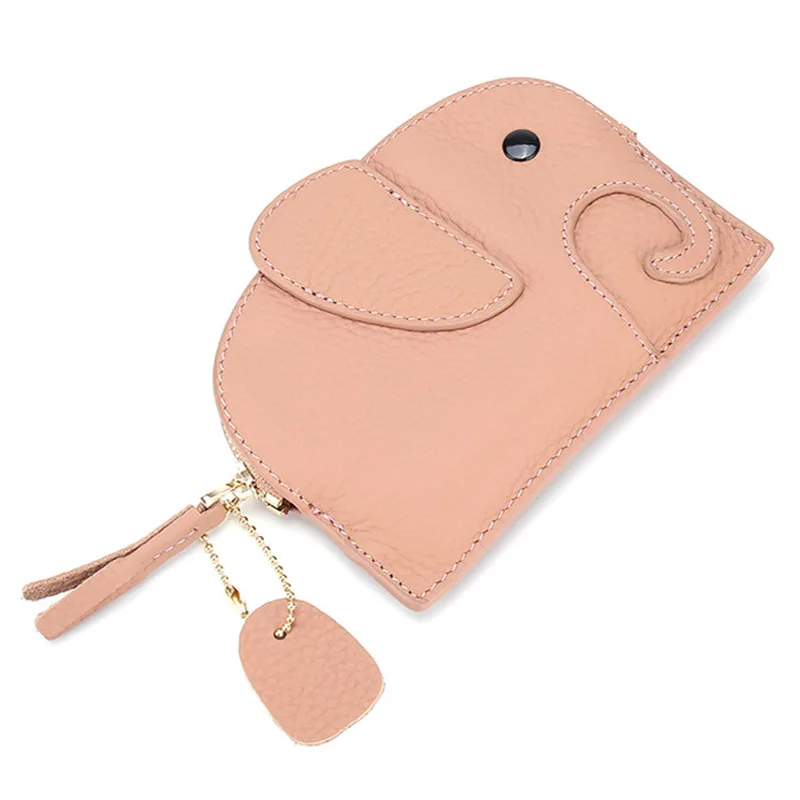 Новый Кошелек для монет из натуральной кожи с изображением животного женские