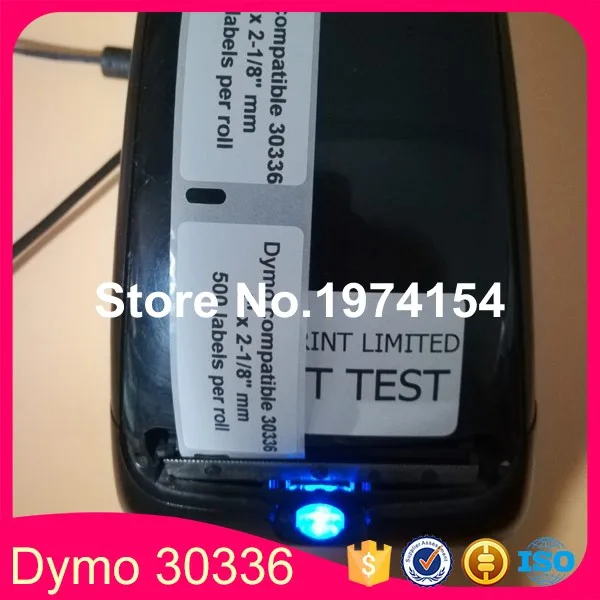4 x совместимые рулоны Dymo 30336 1 &quotx 2 1/8&quot LabelWriter etiketten (другие продукты: 30252 30324 30256 30323