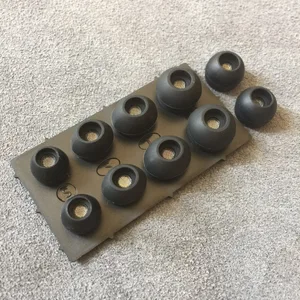 Амбушюры для IE800, мягкие силиконовые чехлы с фильтрующей сеткой для наушников, насадки для наушников, амбушюры для наушников 10 шт.компл.