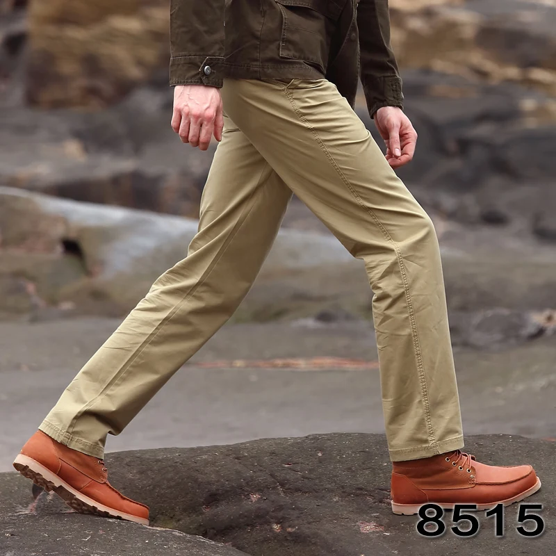 Свободные мешковатые мужские брюки-карго высококачественные хлопковые