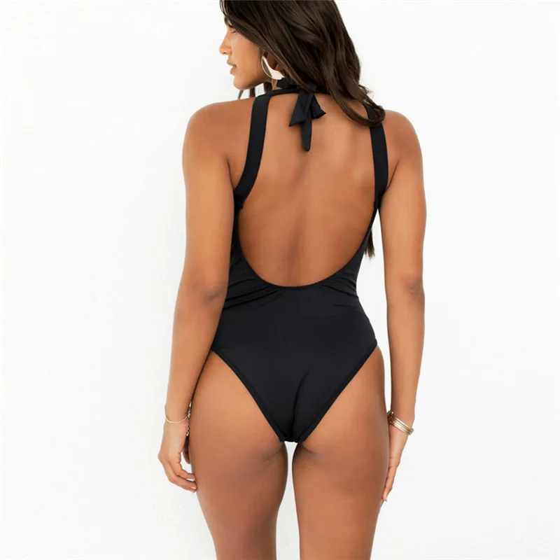 Almagores Sexy Bodysuit Women Sleeveles Playsuit Backless Summer Bodycon Jumpsuit Short Rompers Womens Club Body Femme | Женская одежда