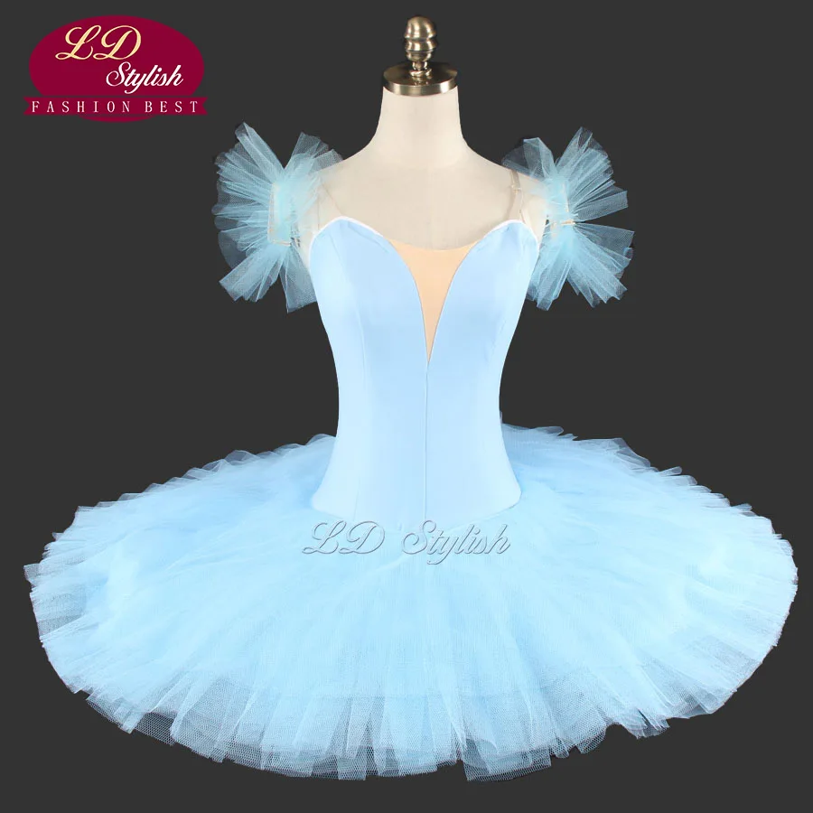 Желтая простая профессиональная балетная пачка для девочек Детские балетные