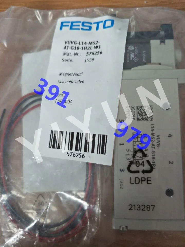 VUVG-L14-M52-AT-G18-1H2L-W1 576256 VUVG-B10A-M52-RZT-F-1P3 VUVG-B10-B52-ZT-F-1T1L 573418 электромагнитный клапан festo