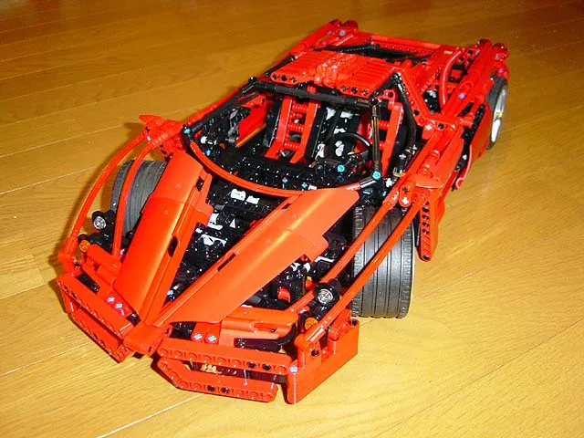 9186, 1359 шт, Technic 1:10, Supercar, Bela, строительный блок, совместимый 8653, DIY, кирпичи, игрушки для детей, рождественский подарок